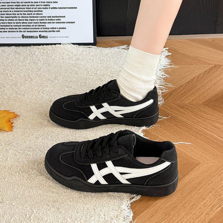Women's White Sneakers 2026 Spring New Ladies Causal Flats