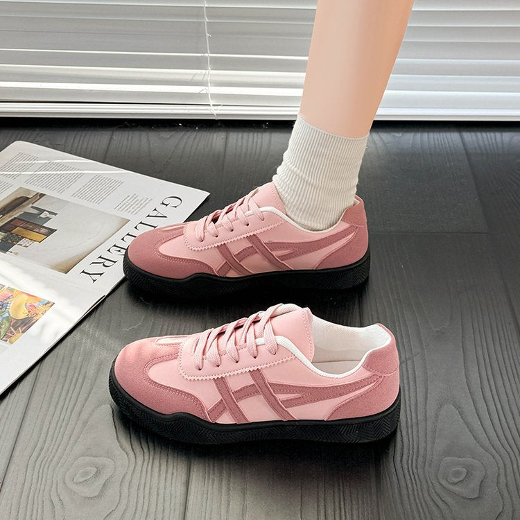 Women's White Sneakers 2026 Spring New Ladies Causal Flats