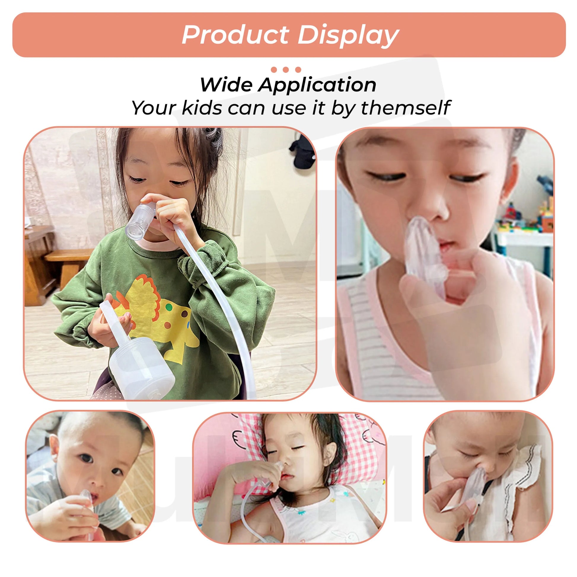 Manual Nasal Aspirator | Safe & Gentle Mucus Removal for All Ages