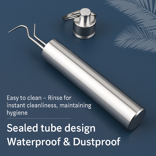 Stainless Steel Dental Floss Set The Last Floss You’ll Ever Need!